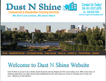 Tablet Screenshot of dustnshine.com